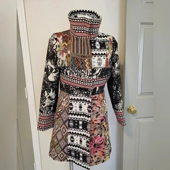 Anthropologie Dor Dor Couture Bohemian Patchwork Artistic Gypsy Style Jacket(S) - Picture 1 of 10